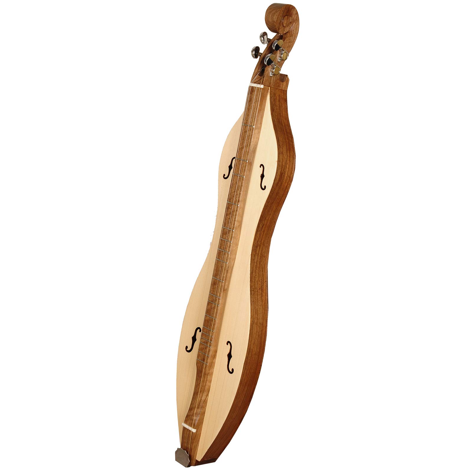 4 Saiten, F-Loch, Walnuss mit Nickel-Finish