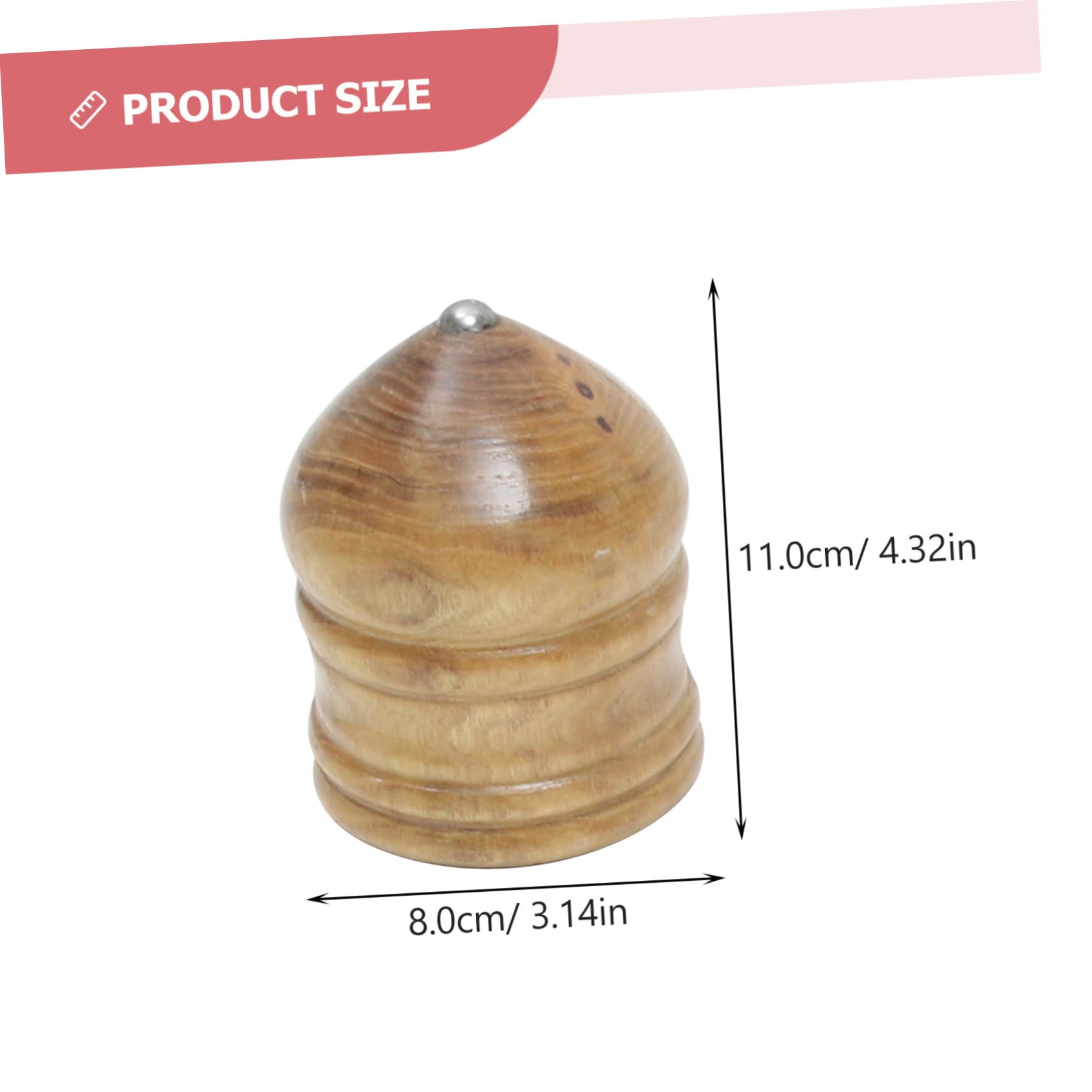 Peonzas de Madera 2 Unidades Juguetes Giroscópicos para Niños y Adultos Diseño Clásico