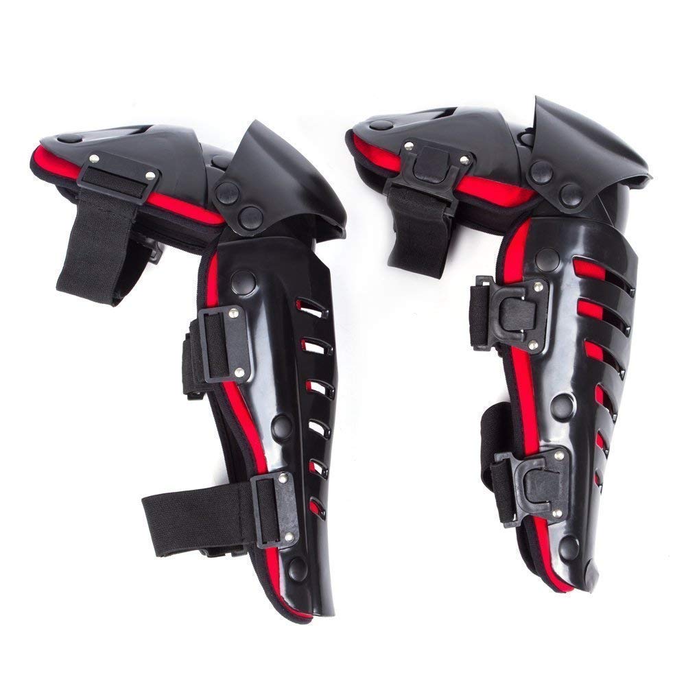 Genouillère Moto Cross Protection Genoux Tibia Adulte 1 Paire