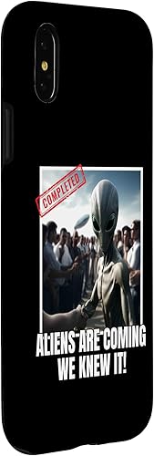 Miniatura 6 de iPhone 13 Pro Aliens are Coming We knew it! Alien shake Hands UFOs Earth Case