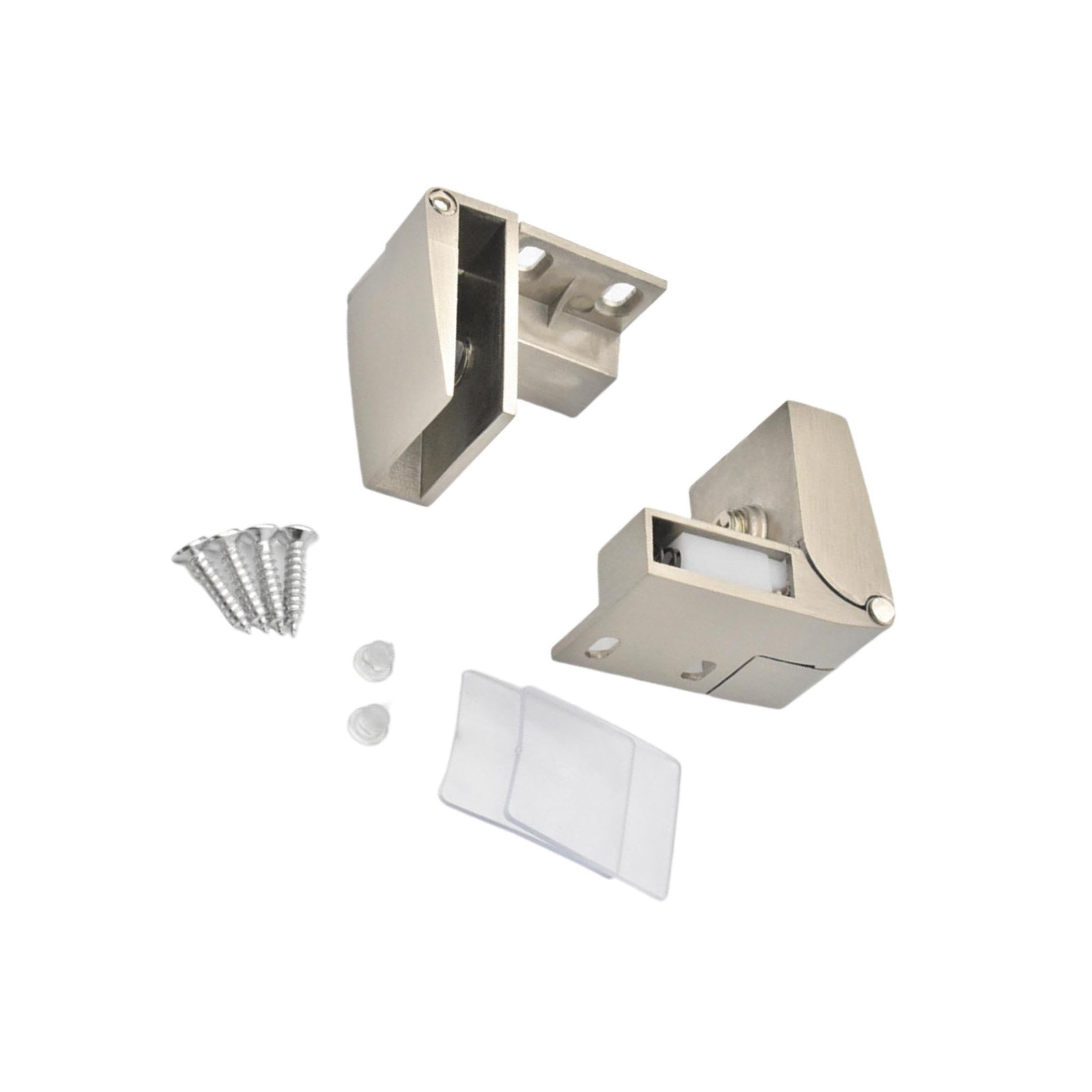 Alcxazs Light Gold Wardrobe Screws Hinges For Cabinets. Easy Installation Zinc Alloy Cupboard Hinges Glass Door Hinge Cabinet Display Side Mounted Easy To Install. Heavy, 37X42x28mm