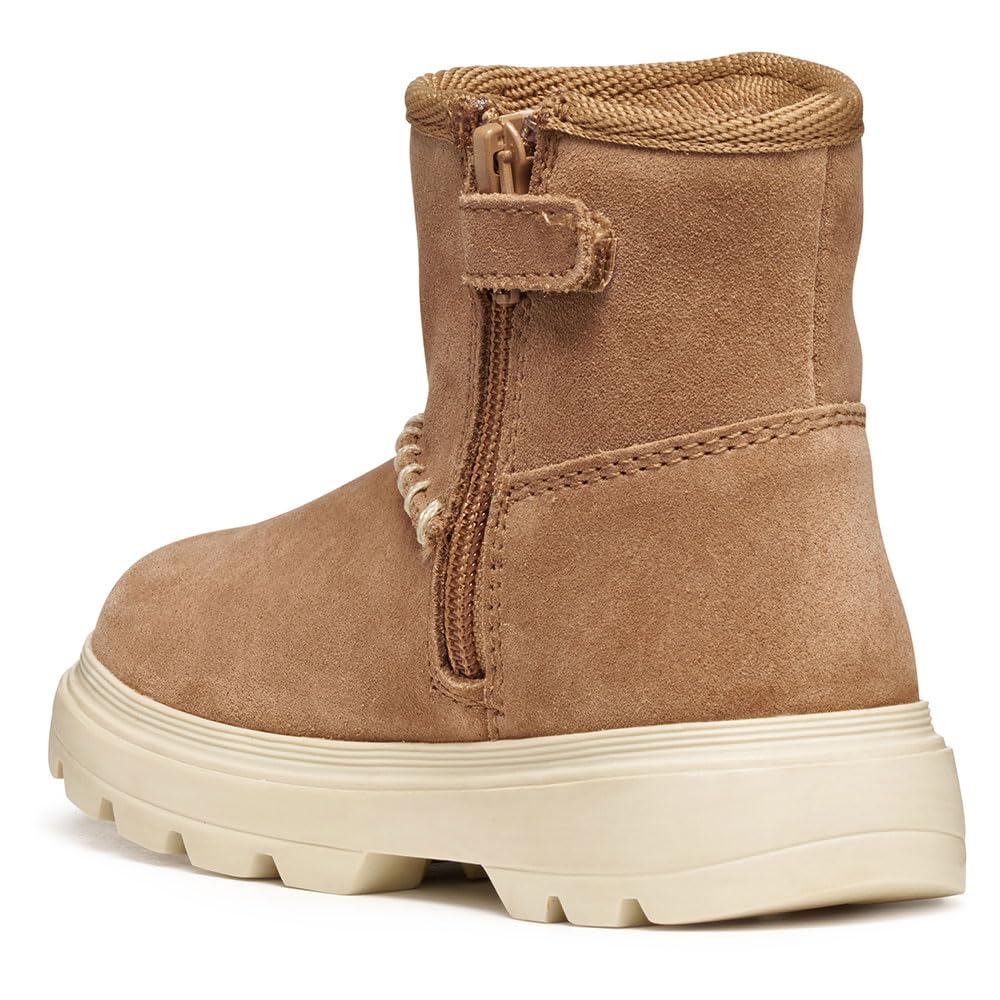 Geox B Kiddartah Girl, Bota de Tobillo Bebé-Niñas