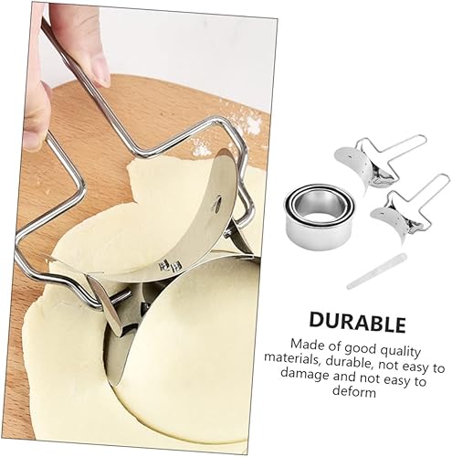 Miniatura 3 de BESTonZON 1 juego de molde de bola de masa de acero inoxidable molde de gomita molde de ravioli China Set de moldes de bola de masa de bola de masa