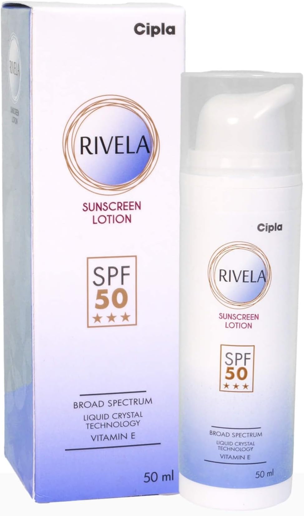 NEW CO_RIVELAA SUNSCREEN LOTION SPF 50-50ml