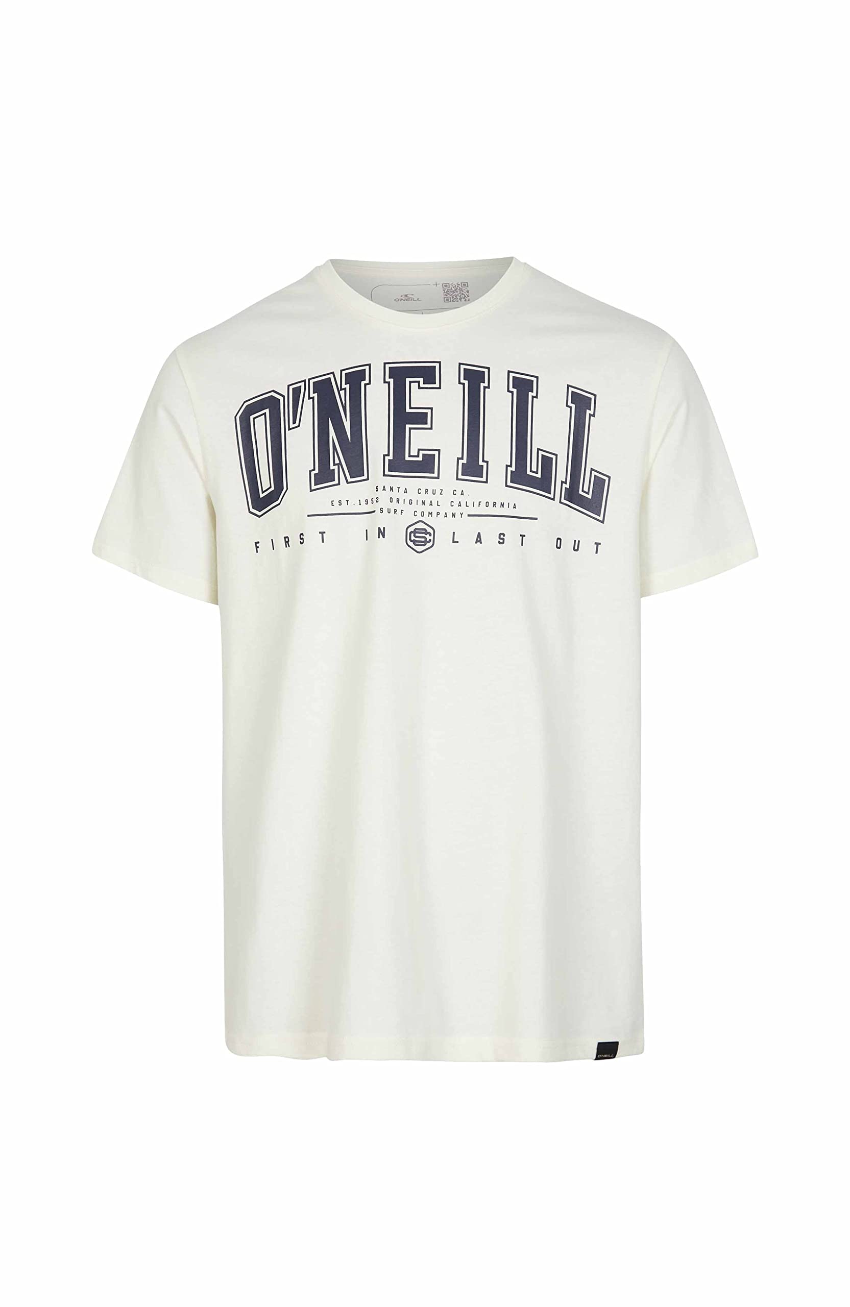 O'NEILL Men's State Muir T-Shirt, 11010 Snow White, X Small