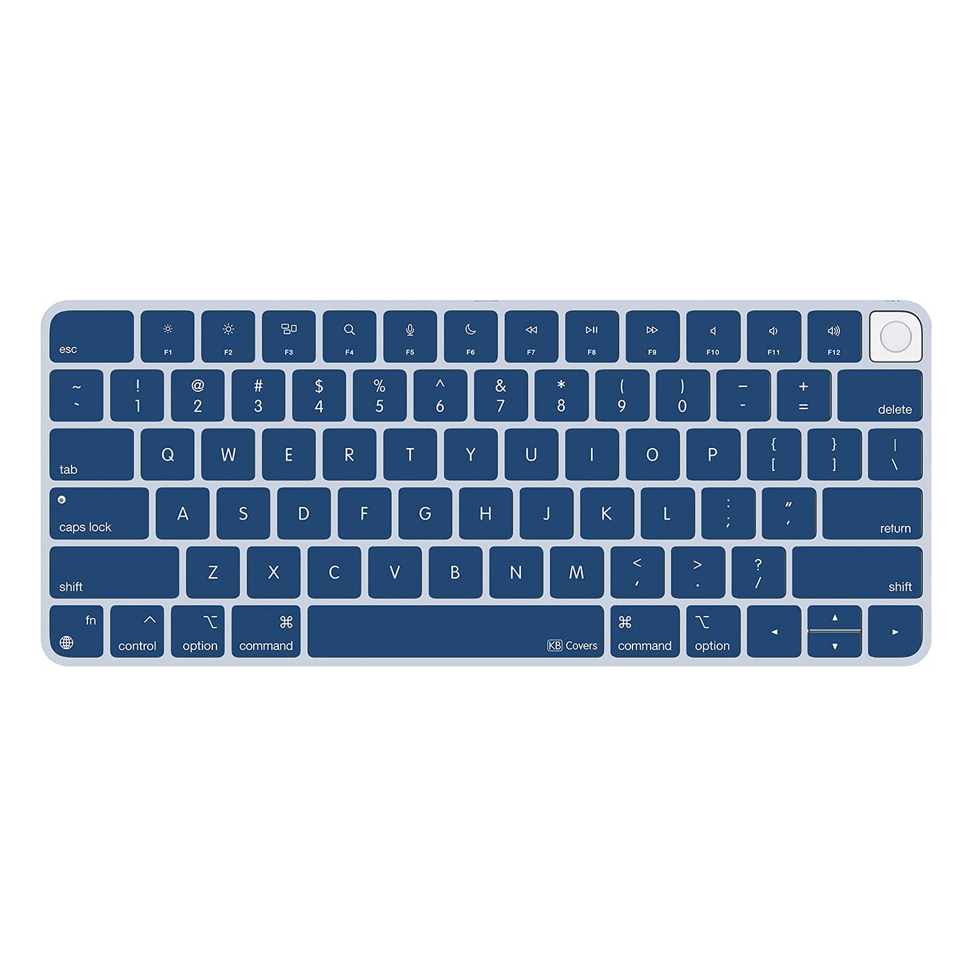 KB CoversBlue Keyboard for Magic Keyboard w/Touch ID or Lock Button (2021+) (Blue)