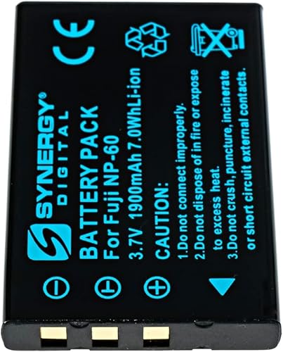 Miniatura 2 de Synergy Digital Batería para cámara digital, compatible con Energizer ER-D210 batería de cámara digital (iones de litio, 3.7 V, 1900 mAh)