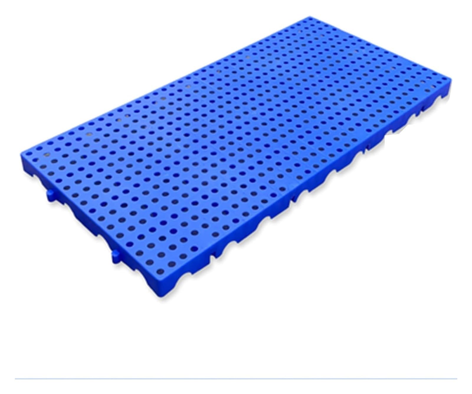 Palettes plastique antidérapant stockage sécurisé 100x50cm emboîtables