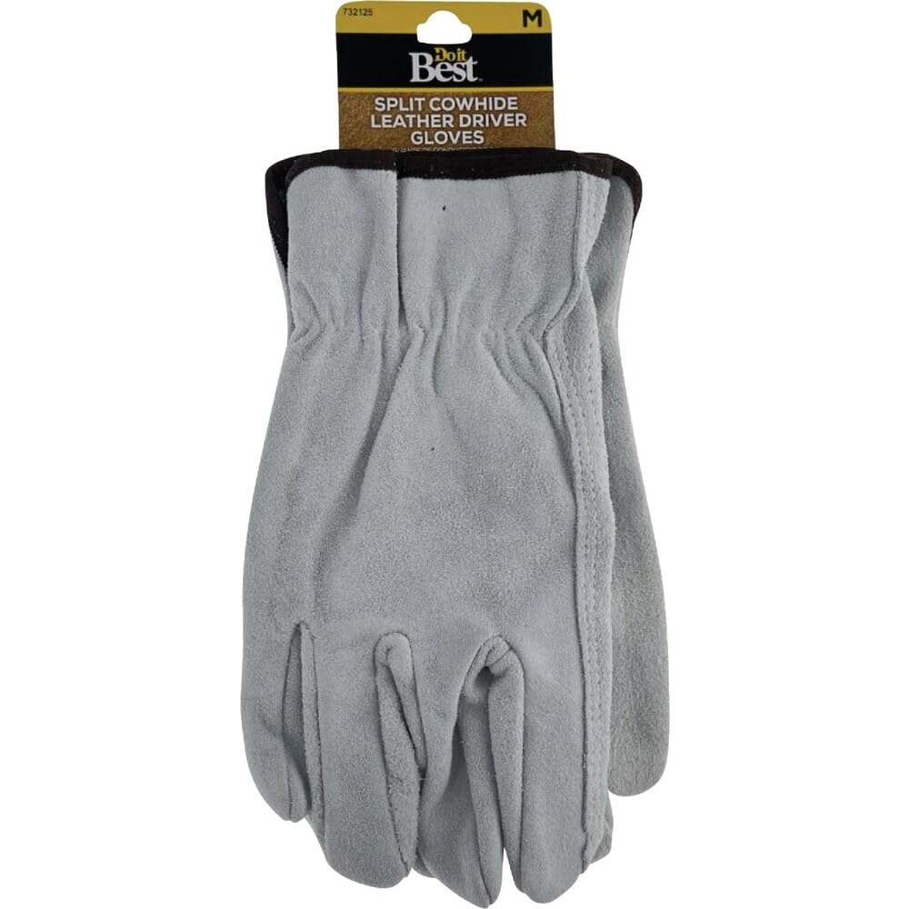 DO IT BEST GS 732125 Suede Leather Glove, Medium - Hand Tool Sets