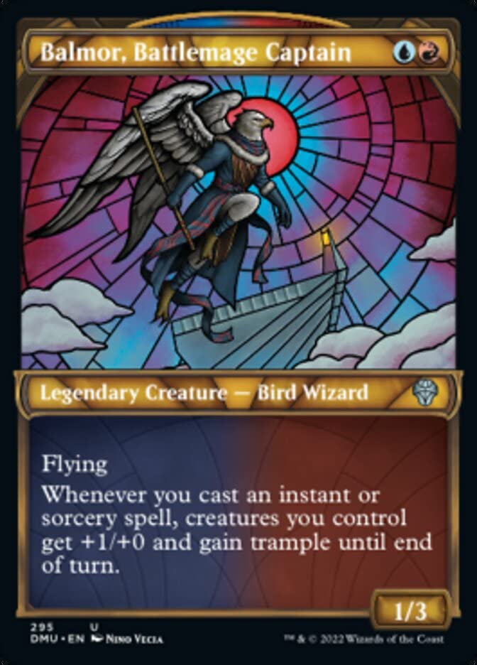 Magic: the Gathering - Balmor, Battlemage Captain (295) - Showcase - Foil - Dominaria United