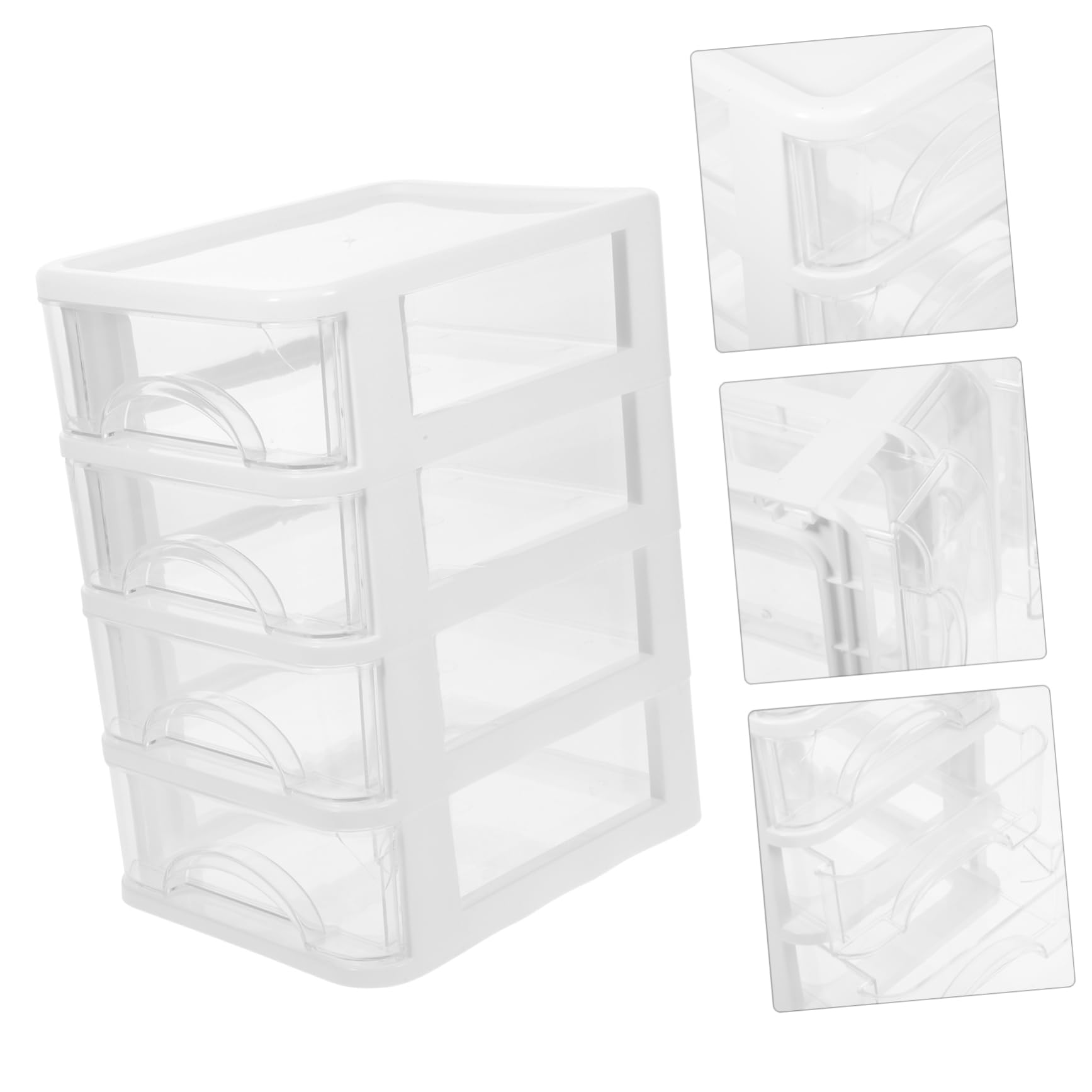 Operitacx Organizador De Escritorio Multi Almacenamiento Práctico De Papelería y Cosméticos Soporte Transparente Para y