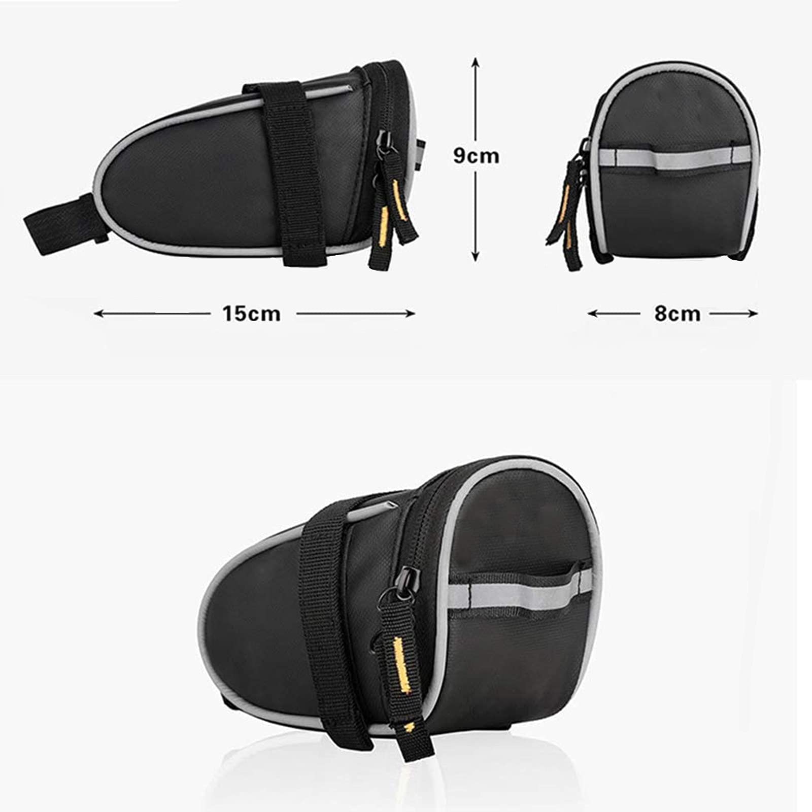 Amazon | 自転車用バッグ サイクルサドルバッグ サドルバッグ