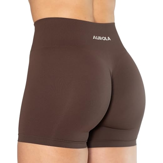 AUROLA Dream Collection Women Workout Shorts High Waist Gym Shorts, Scrunch Butt Seamless Athletic Shorts