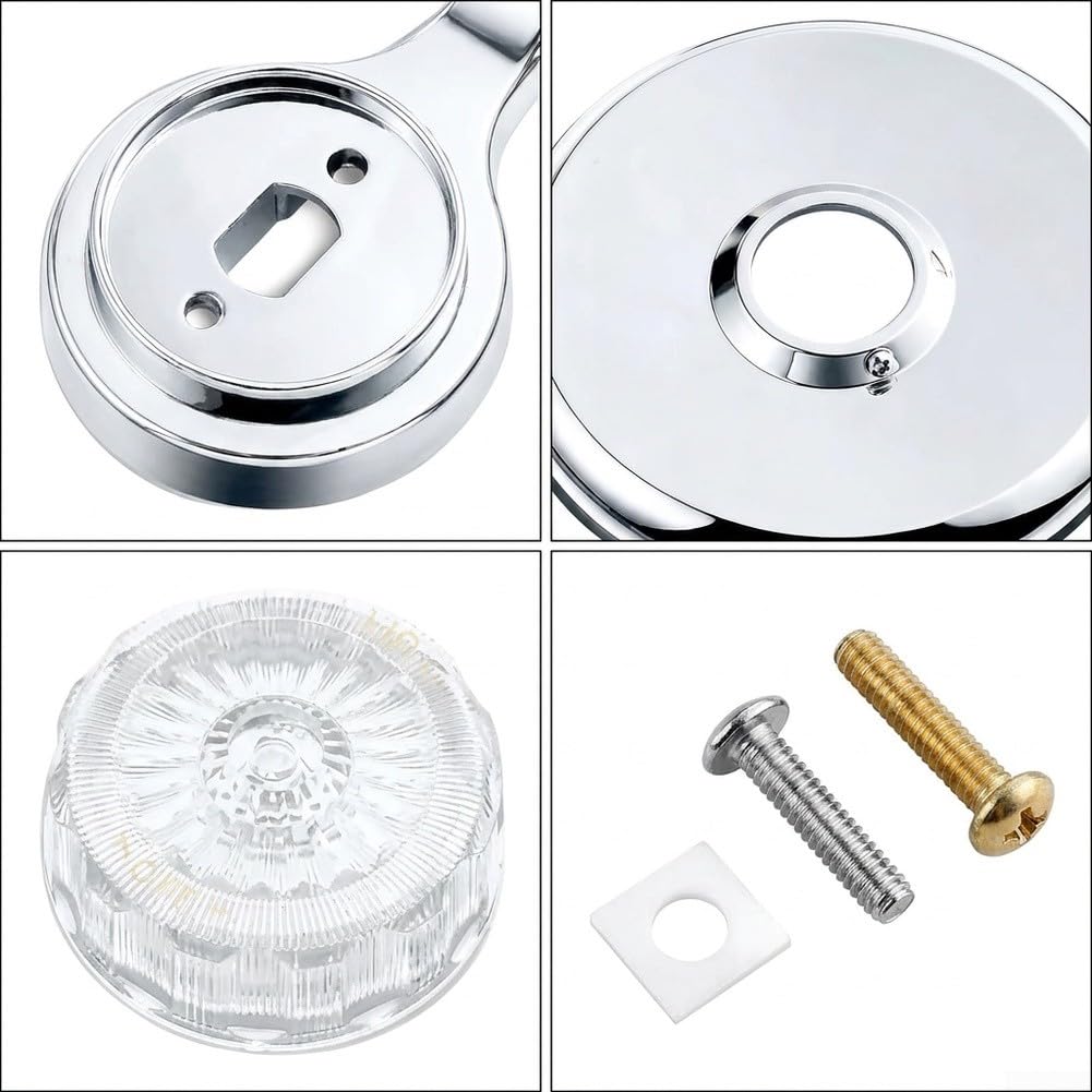 Kit Embellecedor para grifo para ducha 80mm para acero Kit Embellecedor(MTR-5 Plating)