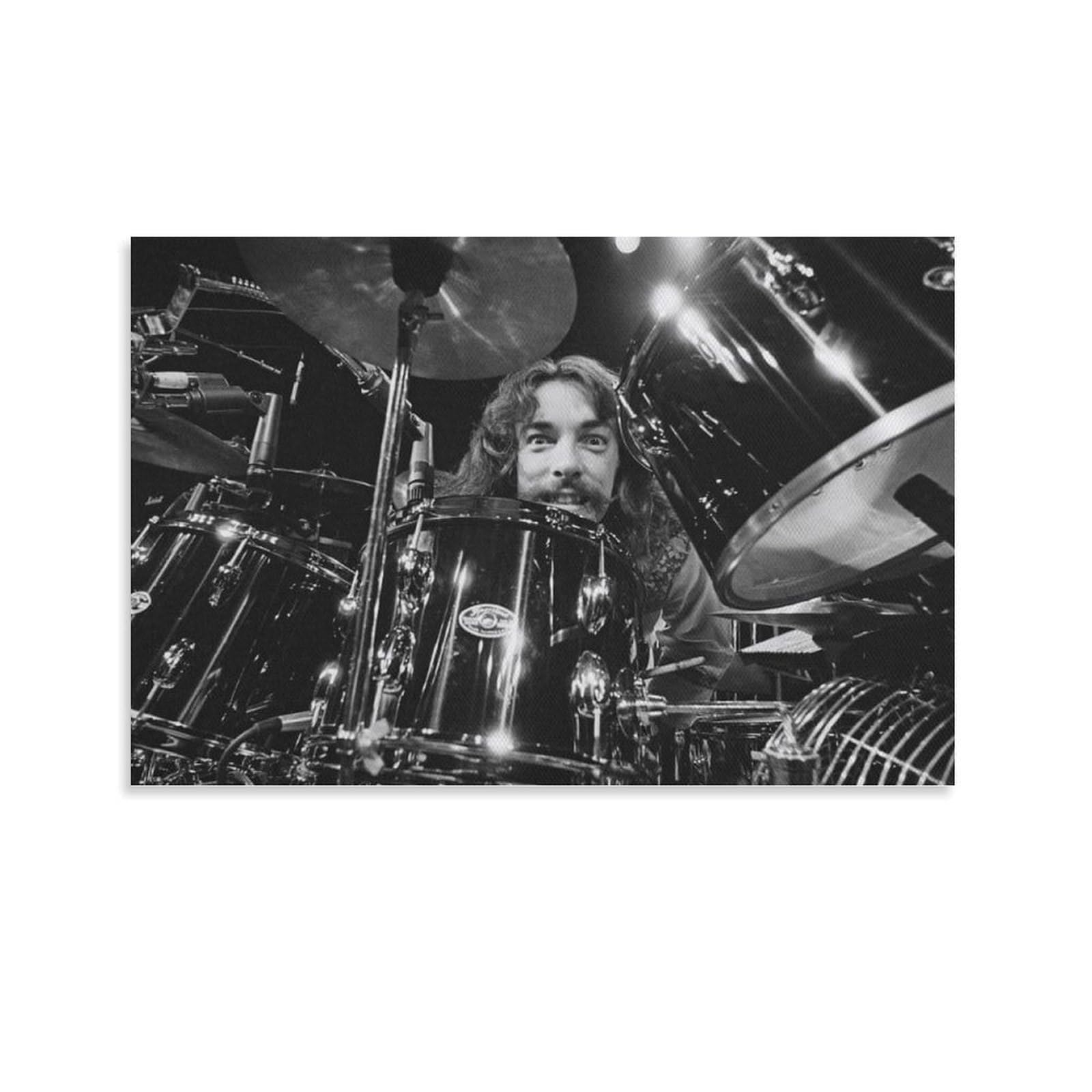 FCOIN Neil Peart Canvas Poster Canvas Art Poster And Wall Art Picture Print Modern Family Decor Posters 12x18inch(30x45cm)