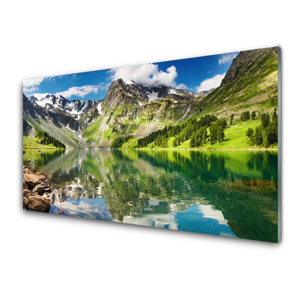 Impression sur verre acrylique Tulup 100x50 cm tableau moderne luxe effet miroir cristal