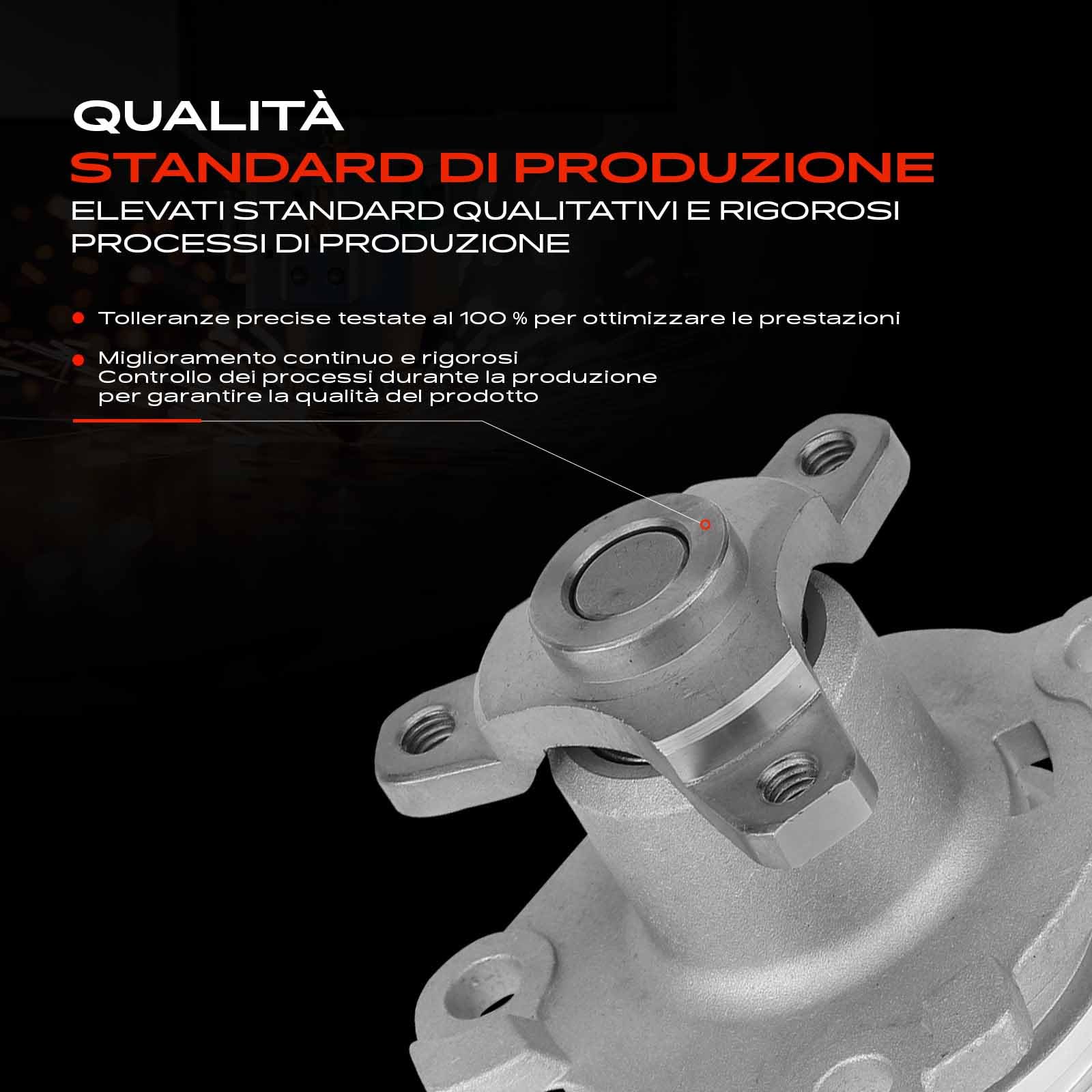 Frankberg Pompa acqua Pompa refrigerante Diesel Compatibile con Laguna II BG0/1 2.0L Qashqai +2 I J10 NJ10 2.0L X-Trail T32 T32R T32RR 2.0L Trafic II Bus JL 2.0L X-Trail T31 2.0L Replace# 2246961