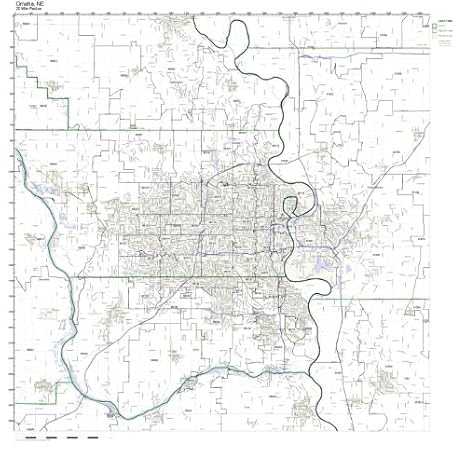 Omaha Zip Code Map Amazon.com: Working Maps Omaha, Ne Zip Code Map Laminated : Office Products