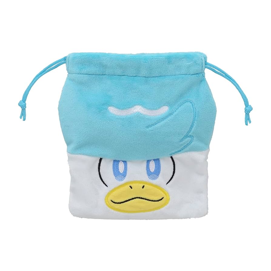 Amazon | ポケモンセンターオリジナル ふわふわ巾着 クワッス