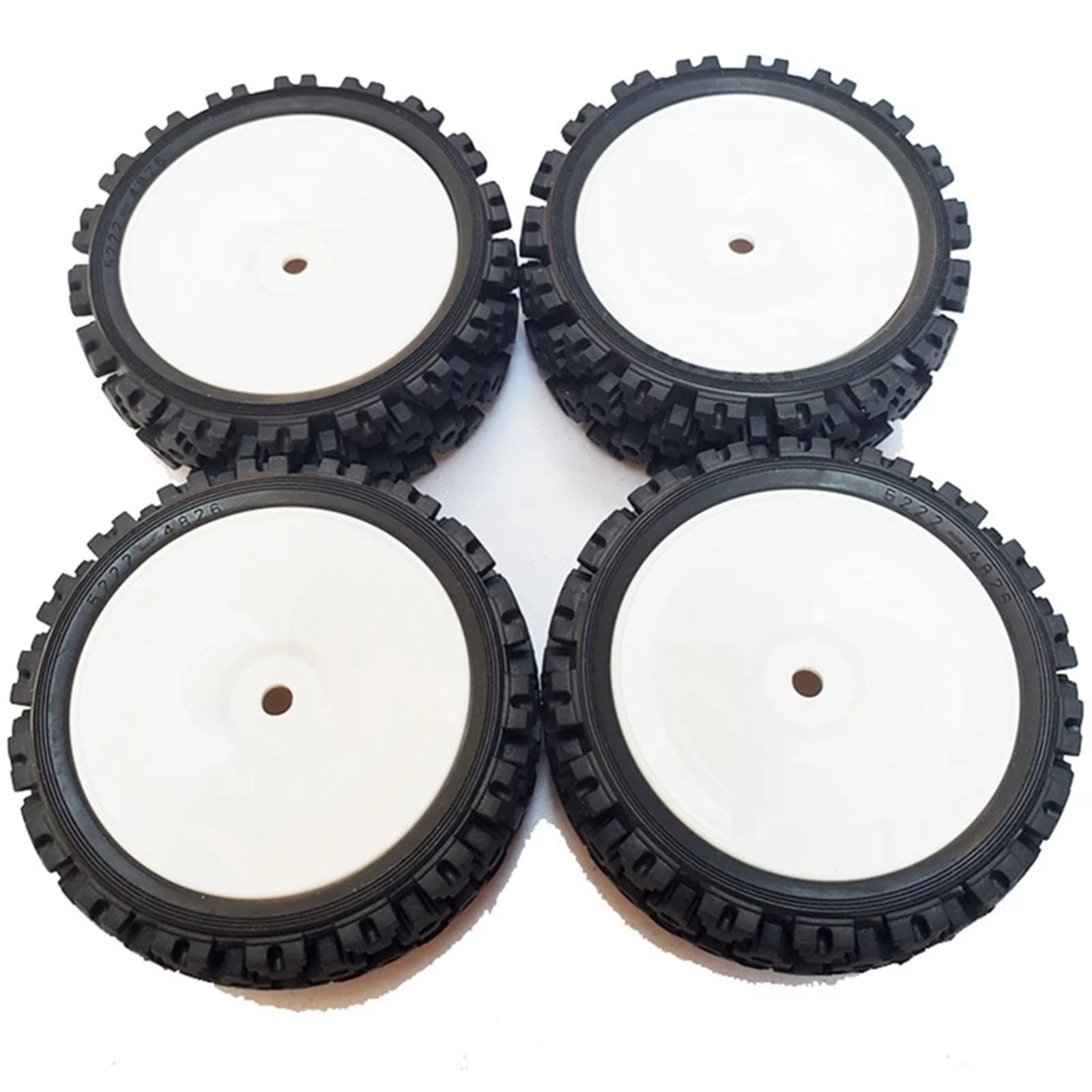 Amazon | 4 個 70mm 1/10 RC オフロード バギー 車 ゴム タイヤ