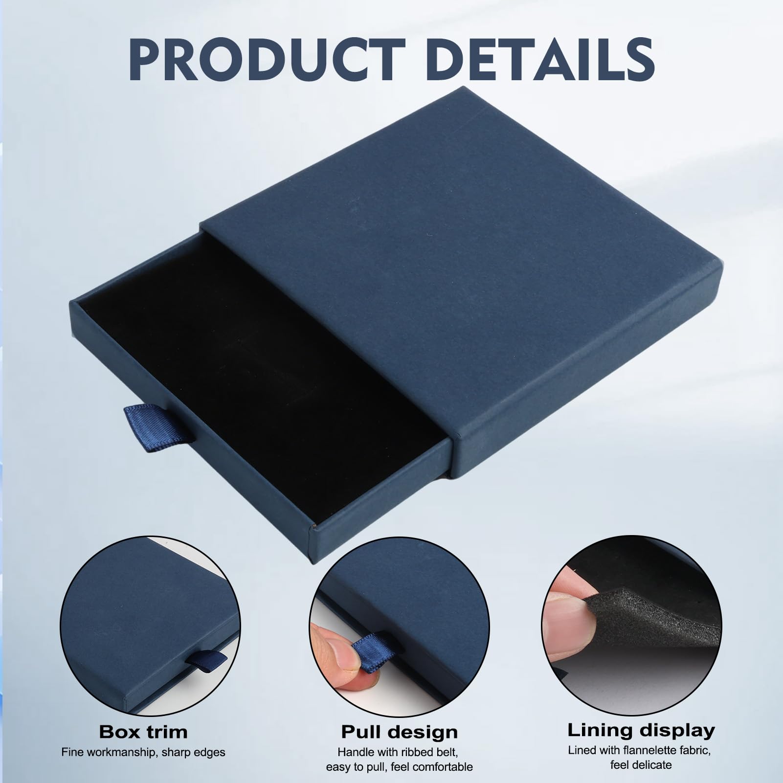 Kentop Présentoir à Bijoux En Métal Et Verre Boîte à Bijoux Plateau De