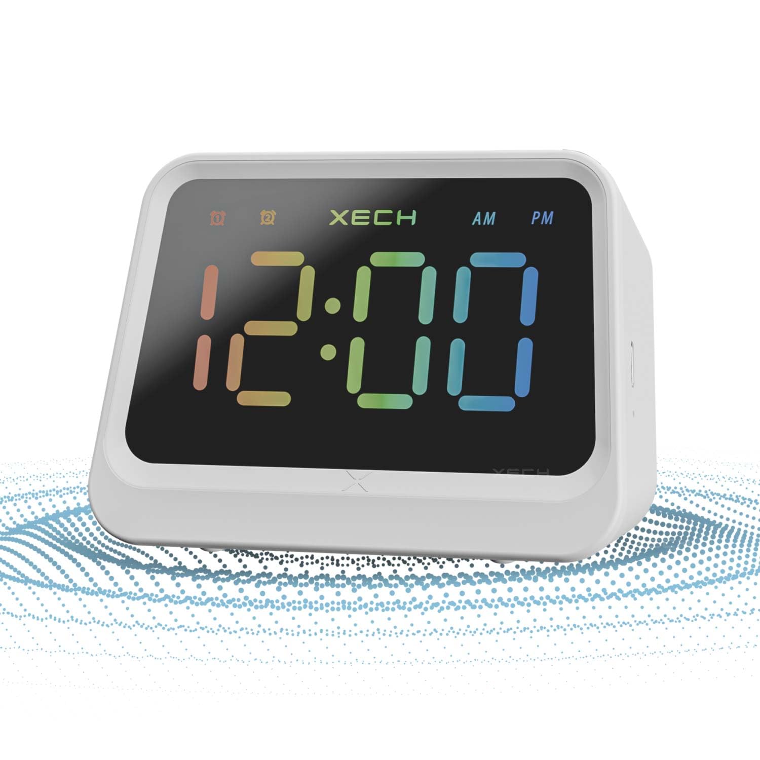 Buy Xech Alarm Clock with Bluetooth Speaker | Digital Study Table