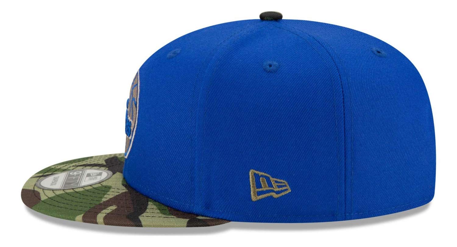 New Era - NBA Philadelphia 76ers All Star Game Camo 9Fifty Snapback Cap - Blu