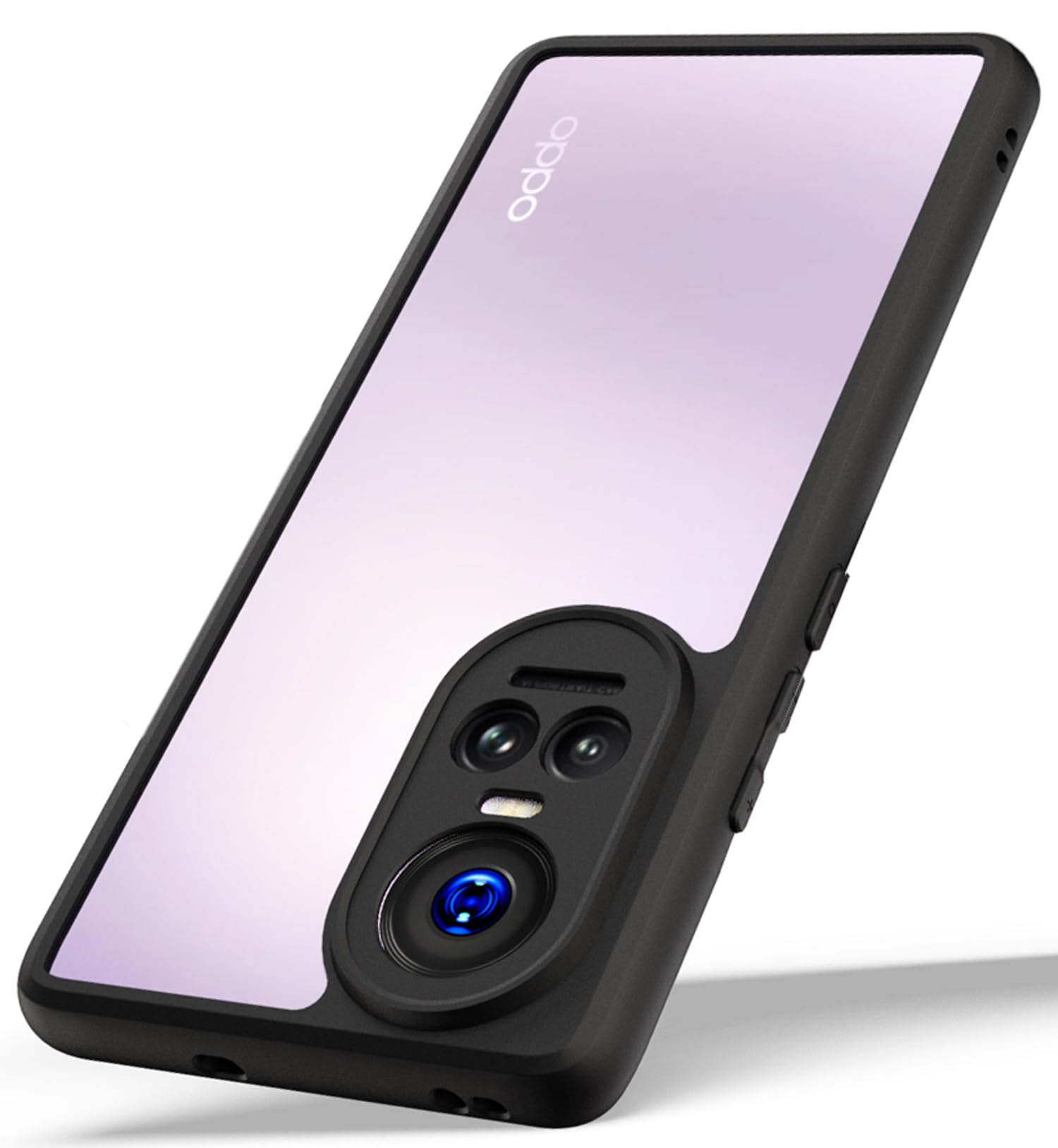 Kapa Hawkeye Clear Back Cover for Oppo Reno 10 / Reno 10 PRO | Camera Lens Protector Shockproof Slim Clear Case Cover (Black Sides) (B0CSFBBZRW) Amazon Price History, Amazon Price Tracker