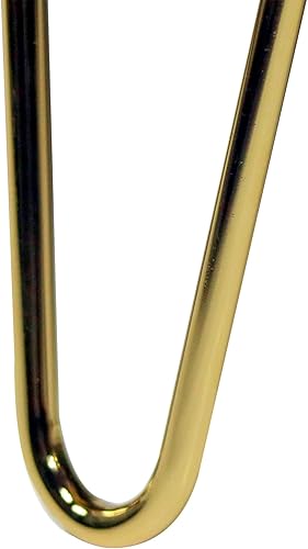 Miniatura 6 de Voohek Patas doradas de almacenamiento otomano para el extremo de la cama, modernos bancos de entrada de piel sintética para sala de estar,