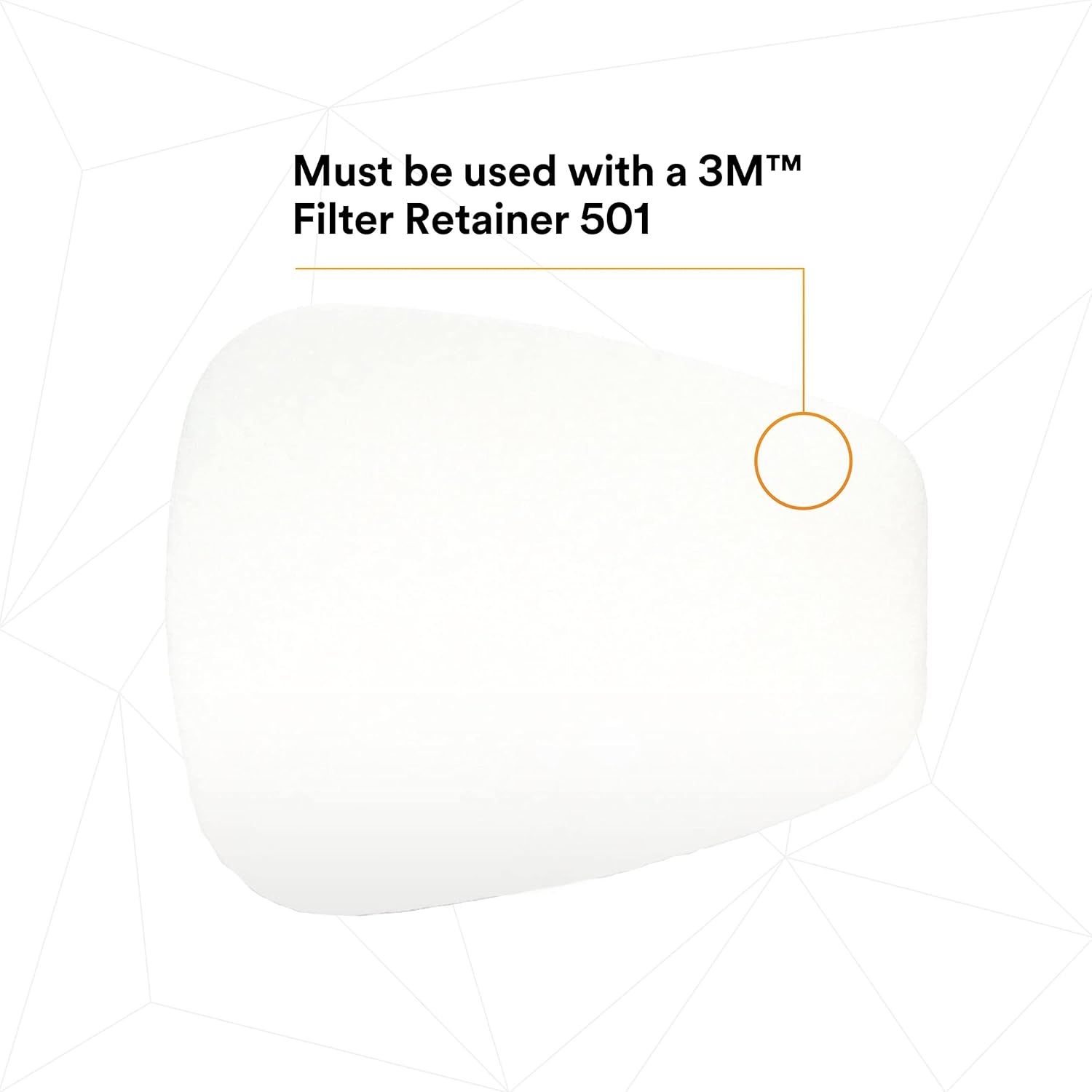 3M Respirator Filter Replacement 5P71, 5 Pairs, P95, Must Be Used with 3M 5000 Respirators or 3M Cartridges 6000 Series - Image 5