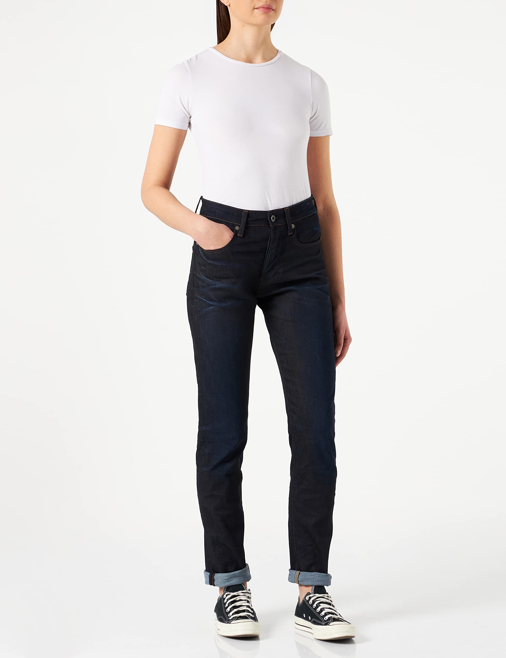 G-Star RAW Herren 3301 Regular Tapered Jeans – Bild 3