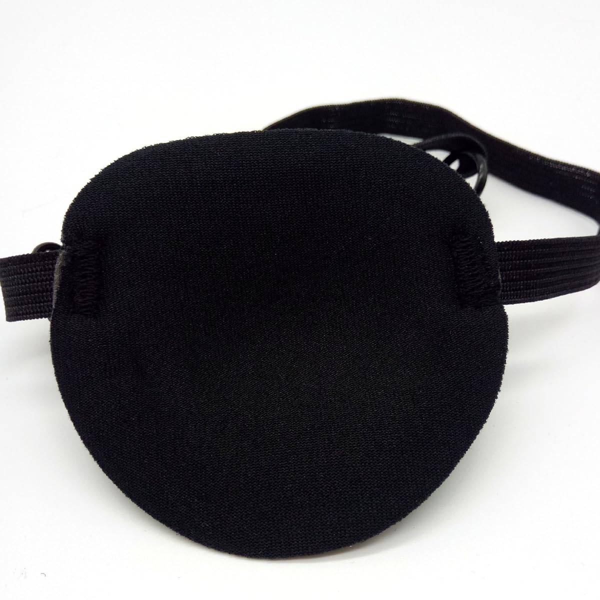 Sichumaria Pirate Eye Patch for Adults,Adjustable Soft and Comfortable Eye Patches for Lazy Eye,Orthoptic Eye Patch,Eye Mask for Halloween Christmas Pirate Theme (Black)