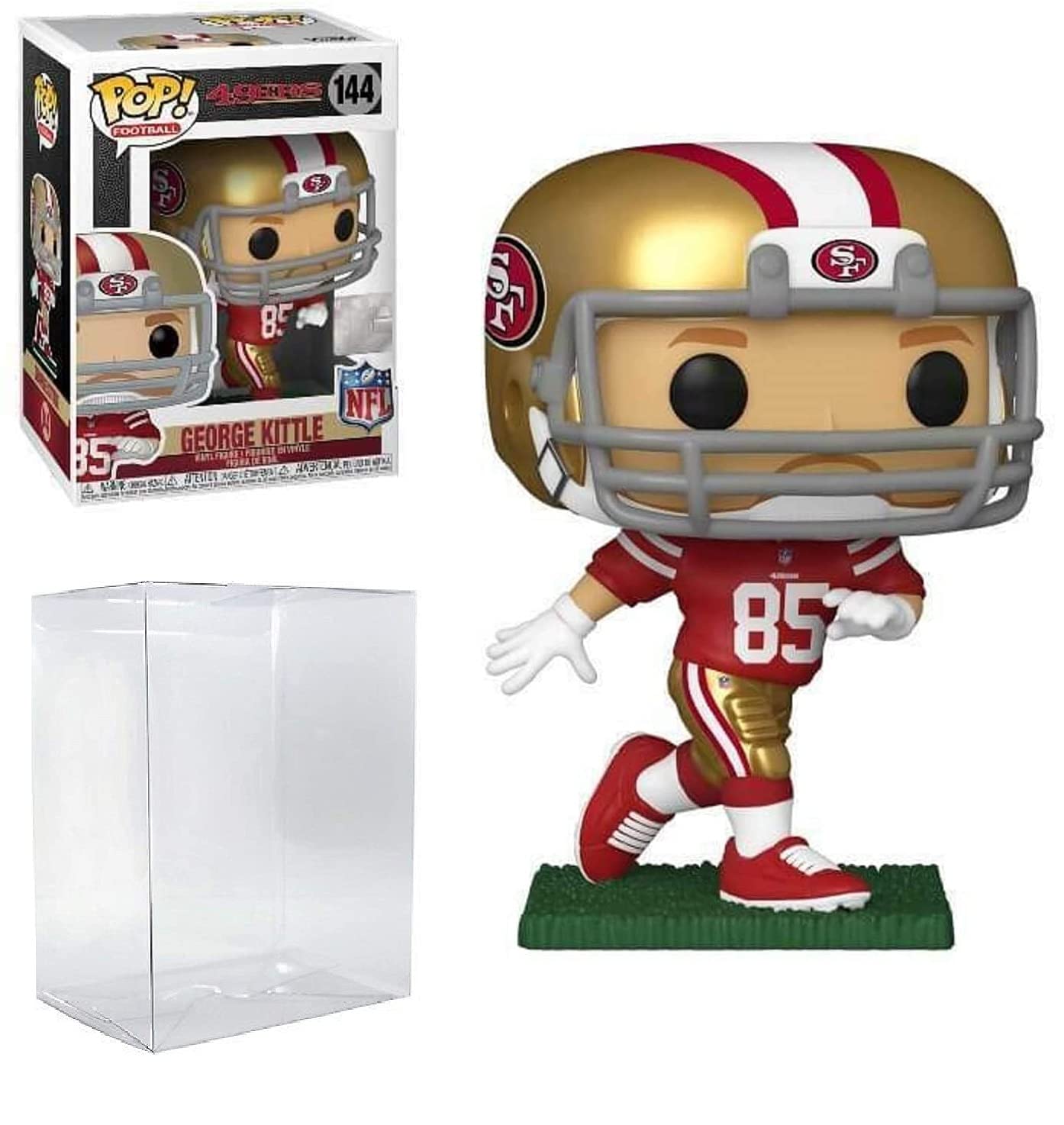 Amazon.com: NFL: George Kittle San Francisco Pop #144 Vinyl Figure