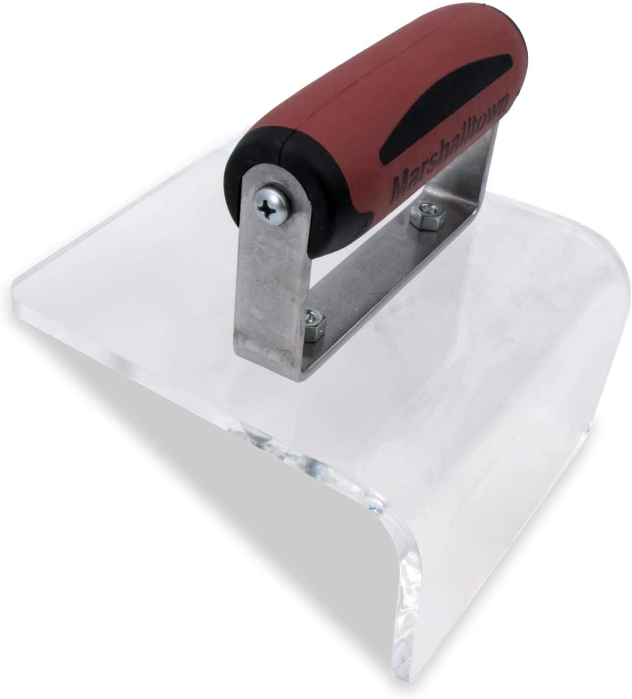 MARSHALLTOWN The Premier Line 4261D 5 5/8-Inch by 5-1/4-Inch by 2-3/4-Inch Acrylic Nose Tool with 1/2-Inch Radius-DuraSoft Handle