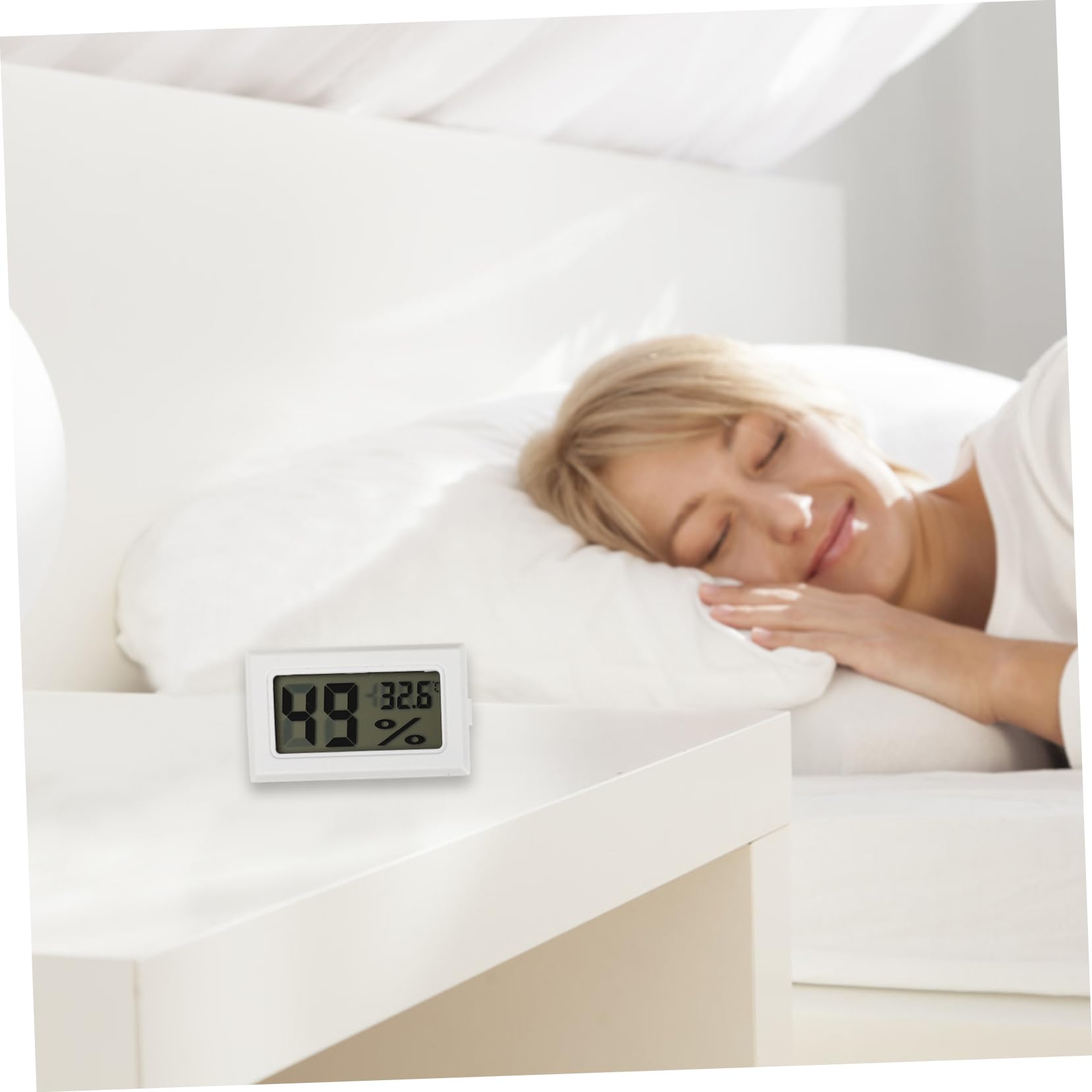 Sosoport 1pc Indoor Temperature and Humidity Meter Home Hygrometer Room Hygrometer Indoor Humidity Monitor Indoor Hygrometer Indoor Thermometer Monitor Room Thermometer Monitor