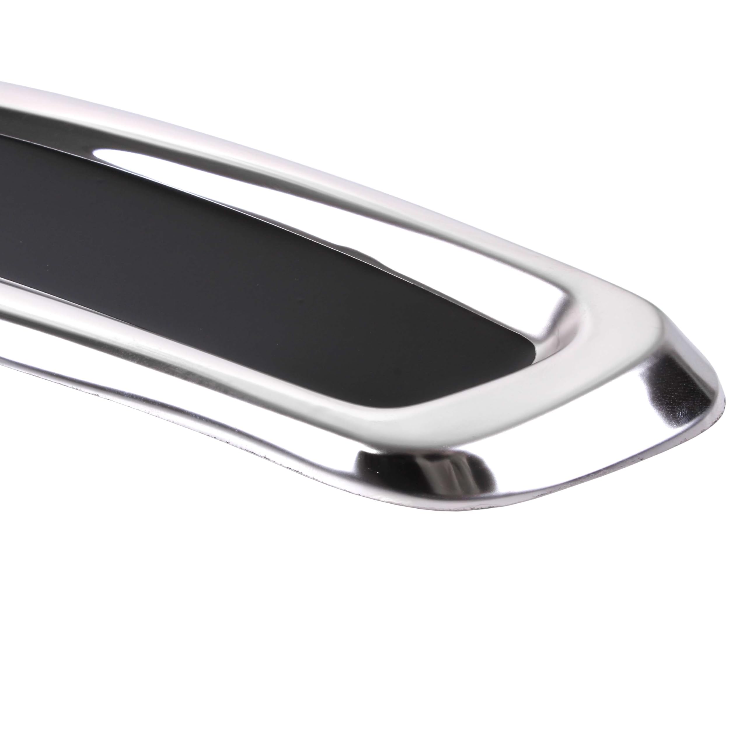 INLY 2 Piezas Tapa del tubo de escape de acero inoxidable compatible con Passat B8 2014-2019