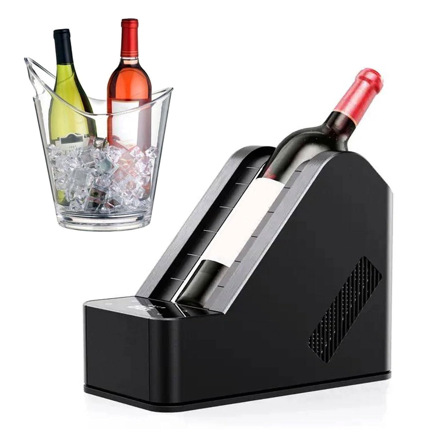 Chiller à vin électrique avec affichage LCD pour bouteille de 96mm