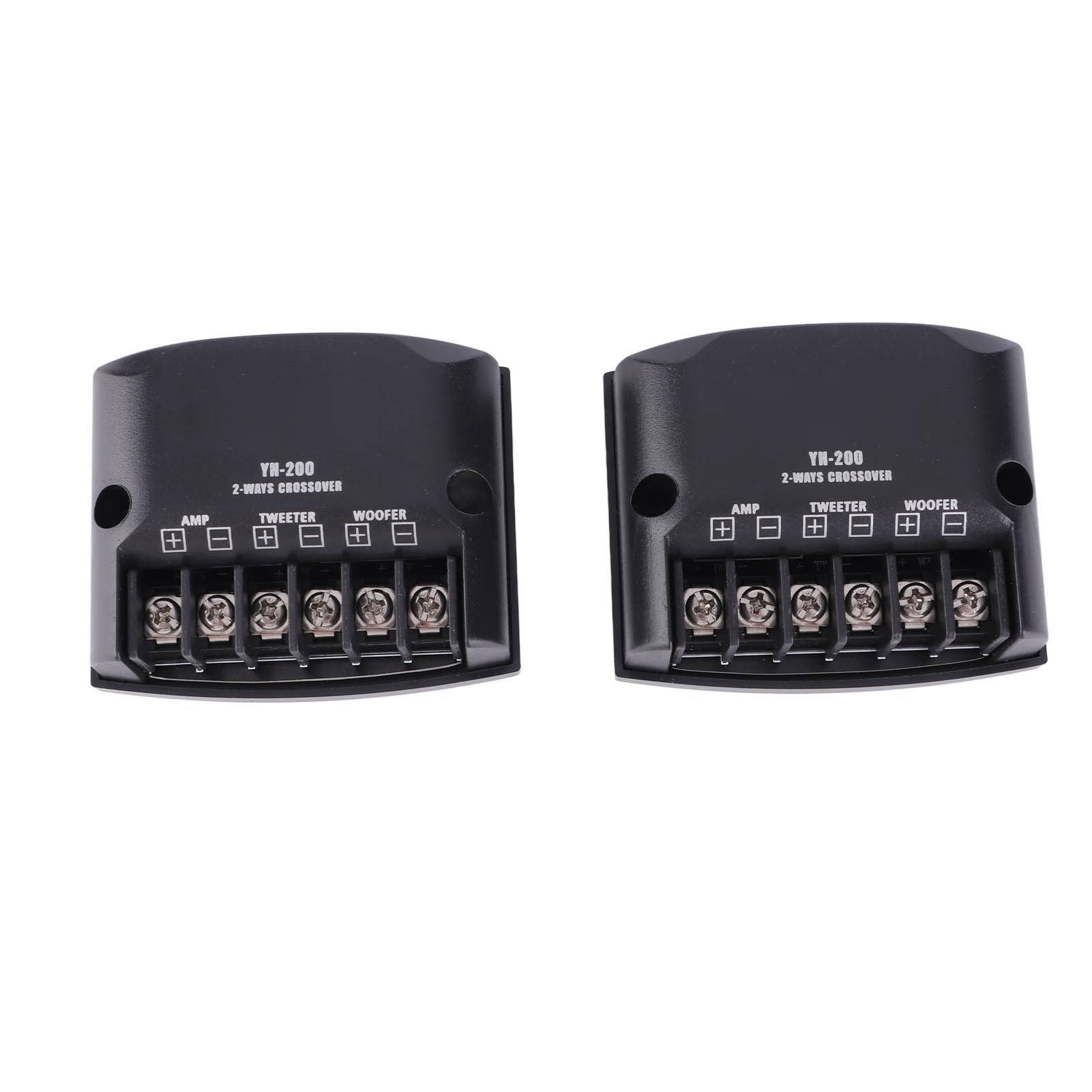 Crossover a 2 Vie, con 2 Pcs ABS e Metallo Crossover Audio per Auto per Parti del Audio 'Auto