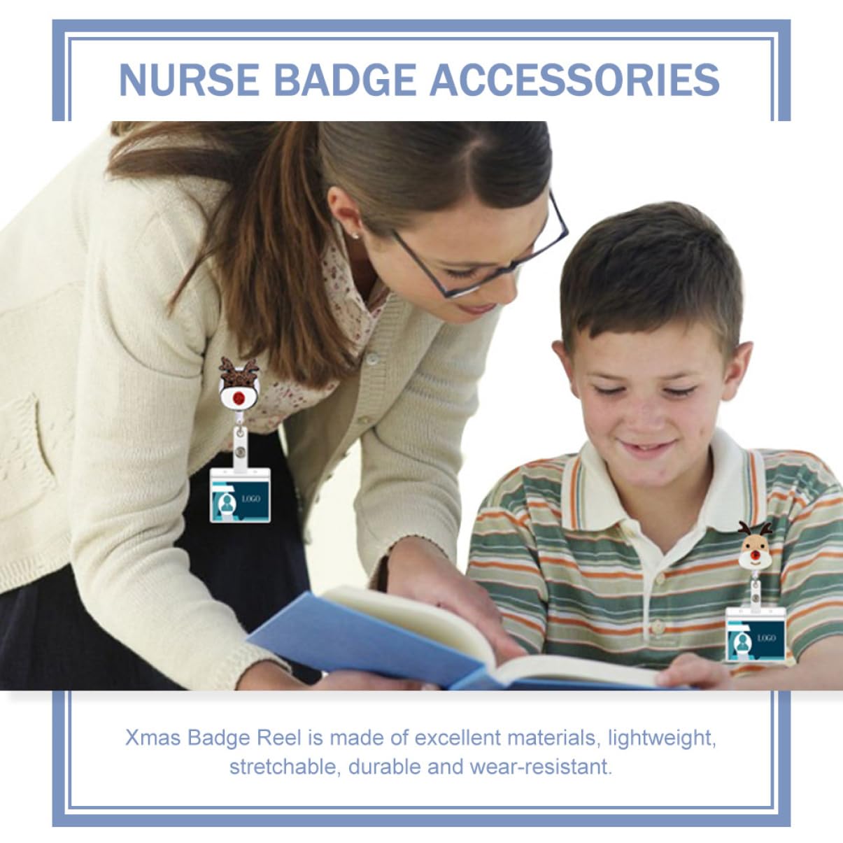 16pezzi Badge Retrattile Per e Insegnanti Portabadge Con Clip Alligatore Confezione Festiva Di Accessori Per Id e Carte Lavoro Facile Da Trasportare e Utilizzare