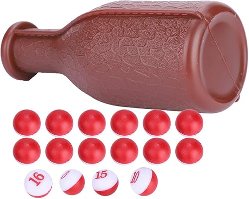 Miniatura 4 de Fydun Botella de billar, bolas numeradas de billar, dados de billar y 16 bolas Kellys accesorio de billar