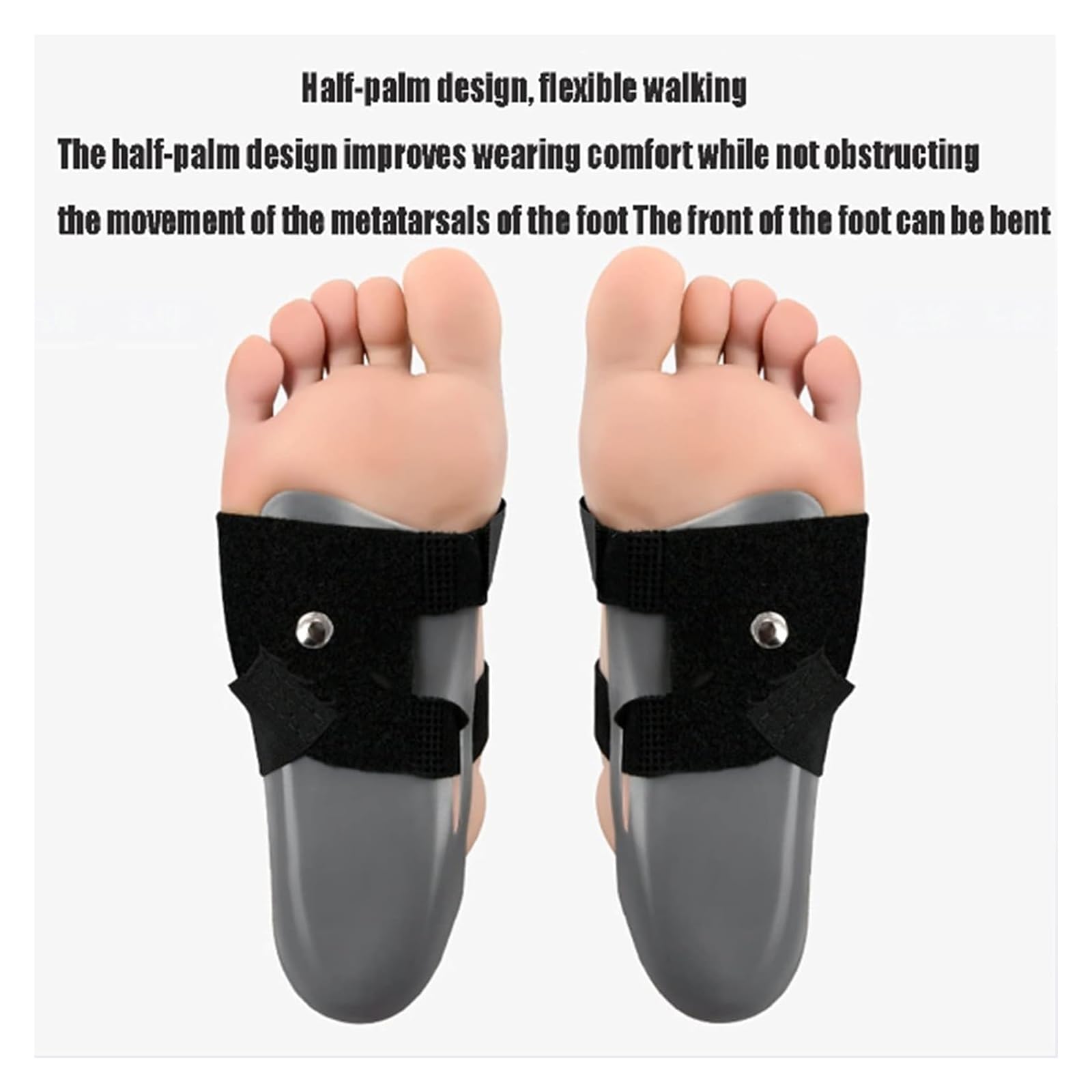 Soporte para pie caído, soporte AFO, ortesis ligera para aliviar la caída del pie, fascitis plantar y tendinitis de Aquiles, estabilidad del tobillo, ajuste cómodo