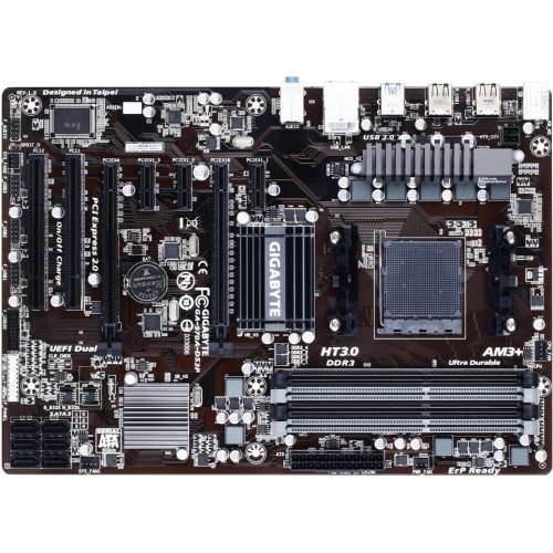 Gigabyte Technology, Inc - Gigabyte Ga-970A-Ds3p Desktop Motherboard - Amd 970 Chipset - Socket Am3+ - Atx - 2 X Processor Support - 32 Gb Ddr3 Sdram Maximum Ram - Serial Ata/600 Raid Supported Controller - 2 X Pcie X16 Slot - 2 X Usb 3.0 Port "Produ