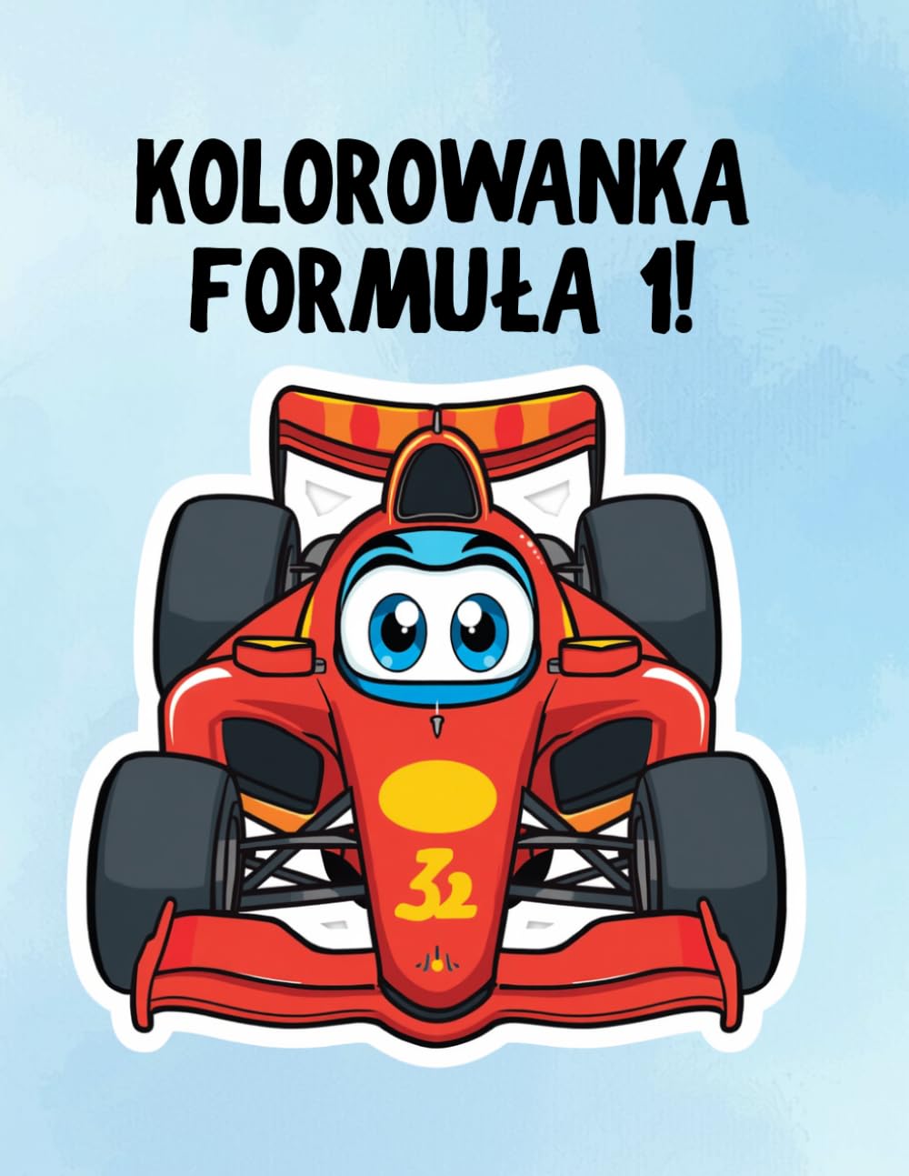 Formula Racing Coloring Book for Kids