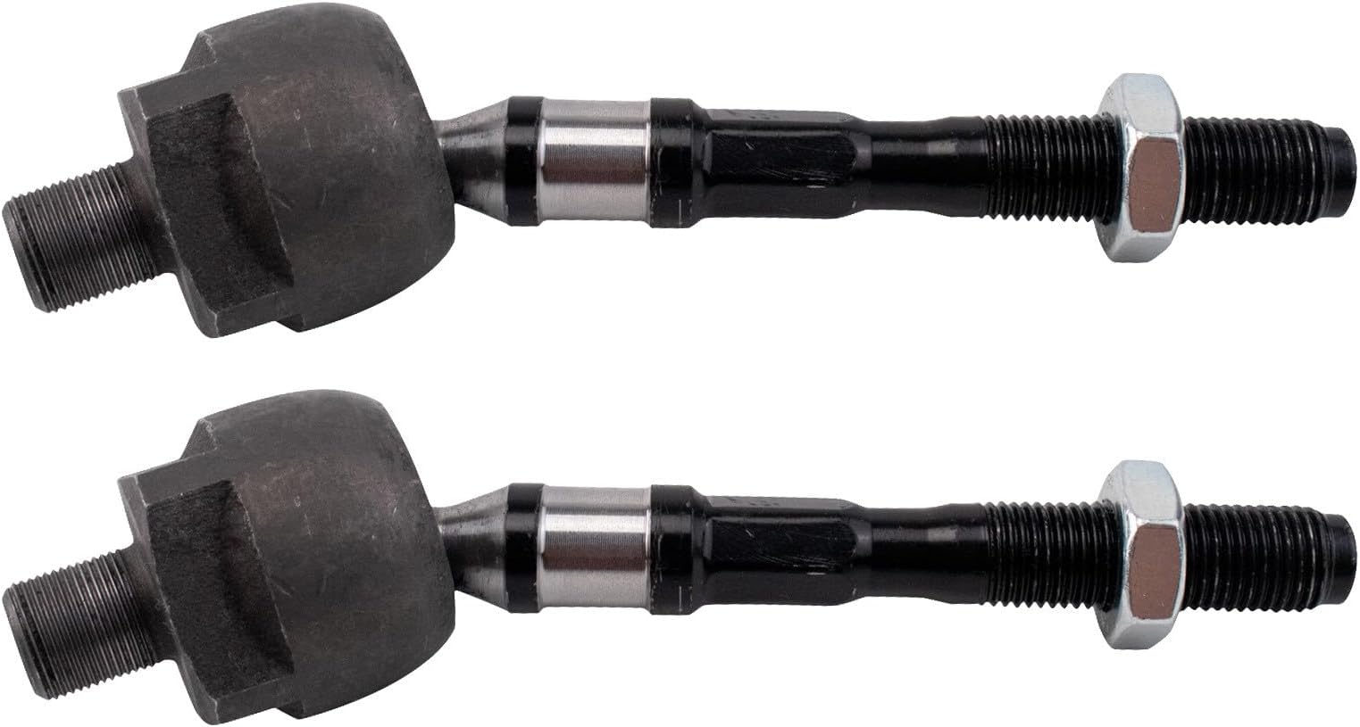 TRQ Front Inner Tie Rod Set 2 Piece Compatible with 2011-2012 Infiniti G25 11-12 G37 2015 Q40
