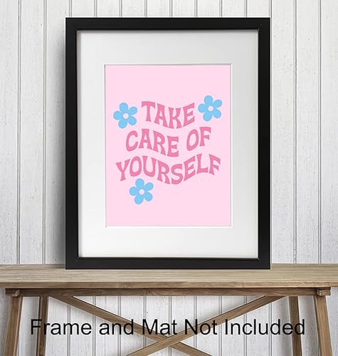 Miniatura 3 de Self-care Wall Art & Decor - Yellowbird Art & Design Self-love Poster - Pink Preppy Family Wall Art - Contemporary art Aesthetic Indie Inspiration