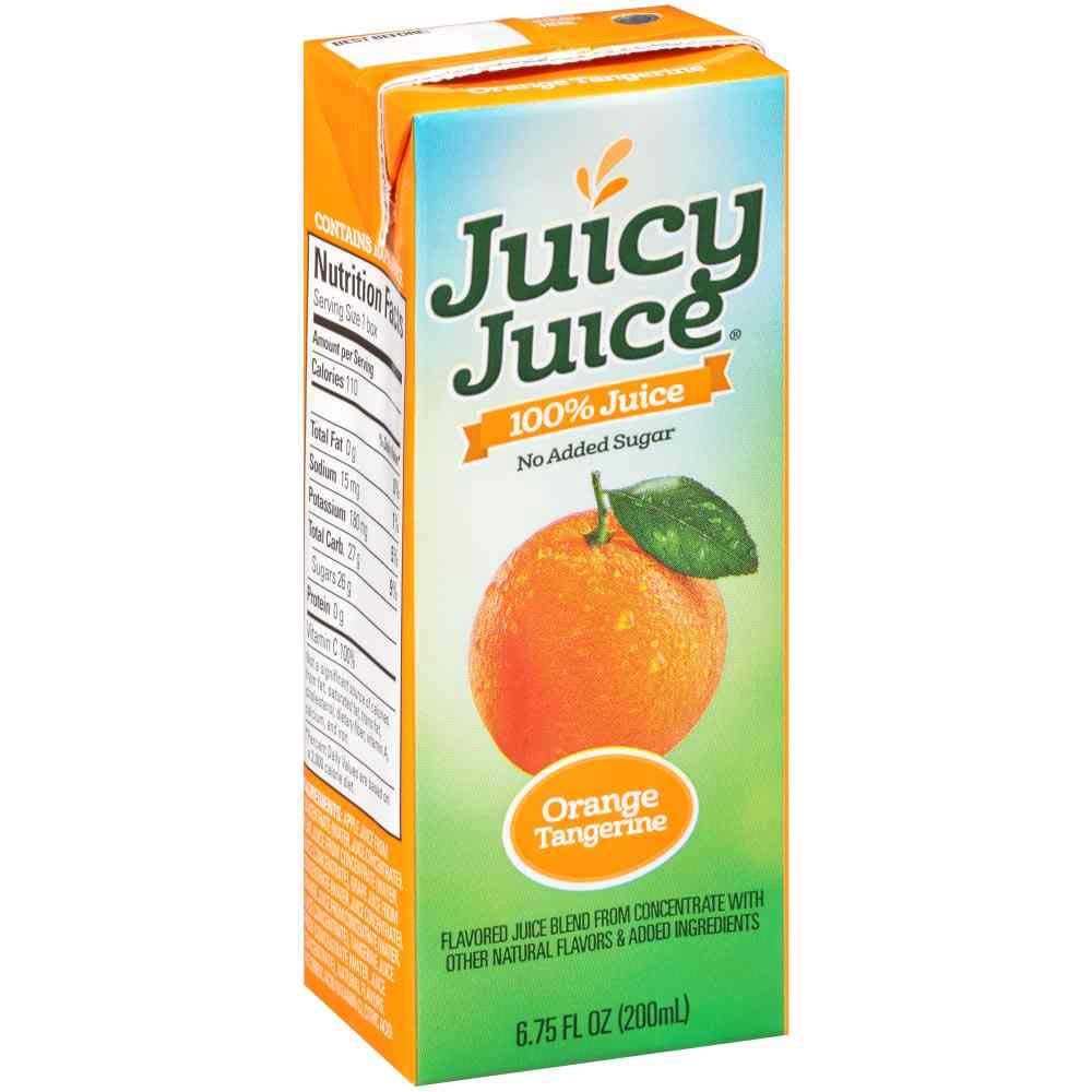 Juicy Juice 100 Percent Orange Tangerine Juice, 6. 75
