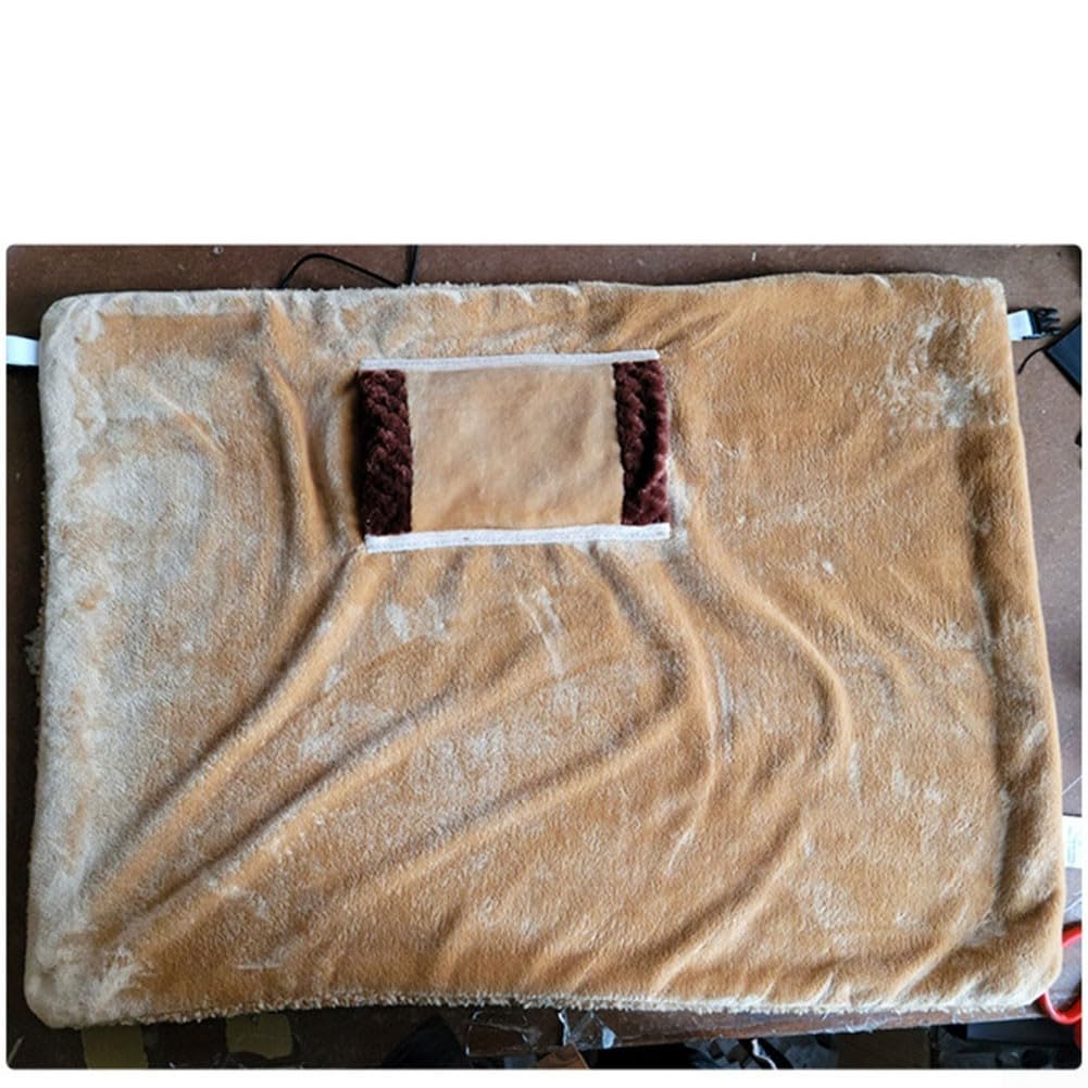Coperta riscaldante elettrica USB, in flanella, morbida e calda, per ufficio, casa, viaggi, laptop, power bank, portatile, lavabile in lavatrice, 60 x 80 cm, temperatura costante