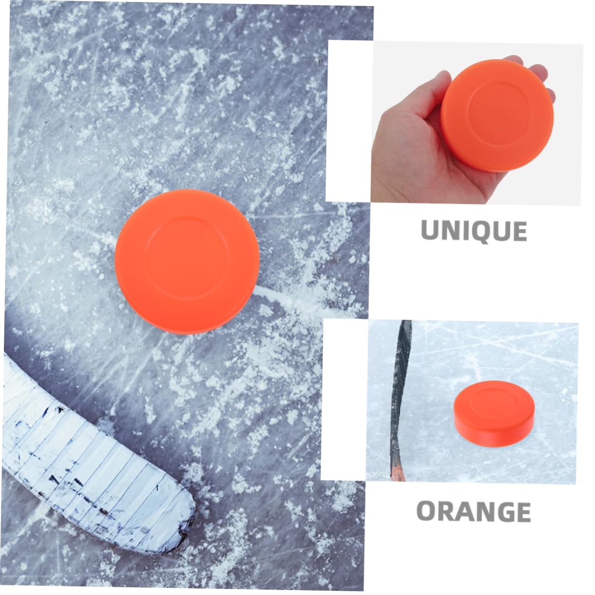 TOYANDONA 5 Stück PVC Eishockey Pucks Trainingspuck Für Innen Und Außen Hockey Trainingsausrüstung Verbessert Reaktionszeit Und Kontrolle