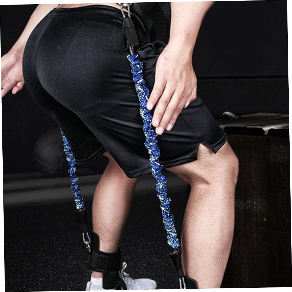 Toddmomy Banda de Resistencia para Tobillos Kit de Bandas Resistentes para Fitness Herramienta para Entrenar la Fuerza Piernas Casa de Salto Reutilizables para Ejercicios Interiores