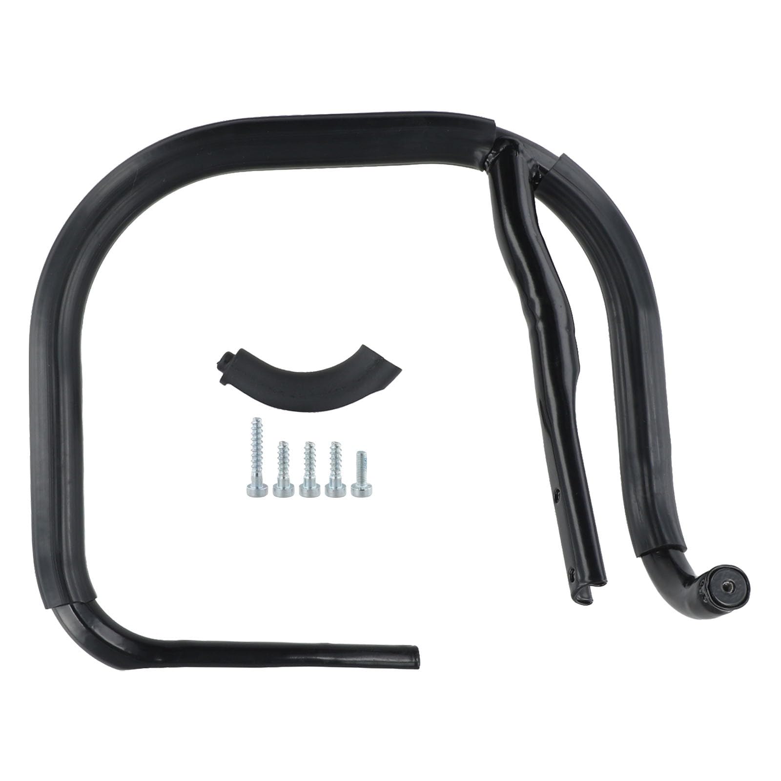 Mango angular para motosierra MS660 MS650 MS640 066 Reemplazo para motosierra 1122 790 3611 1122 791 5501, manillar robusto con tornillos, color negro